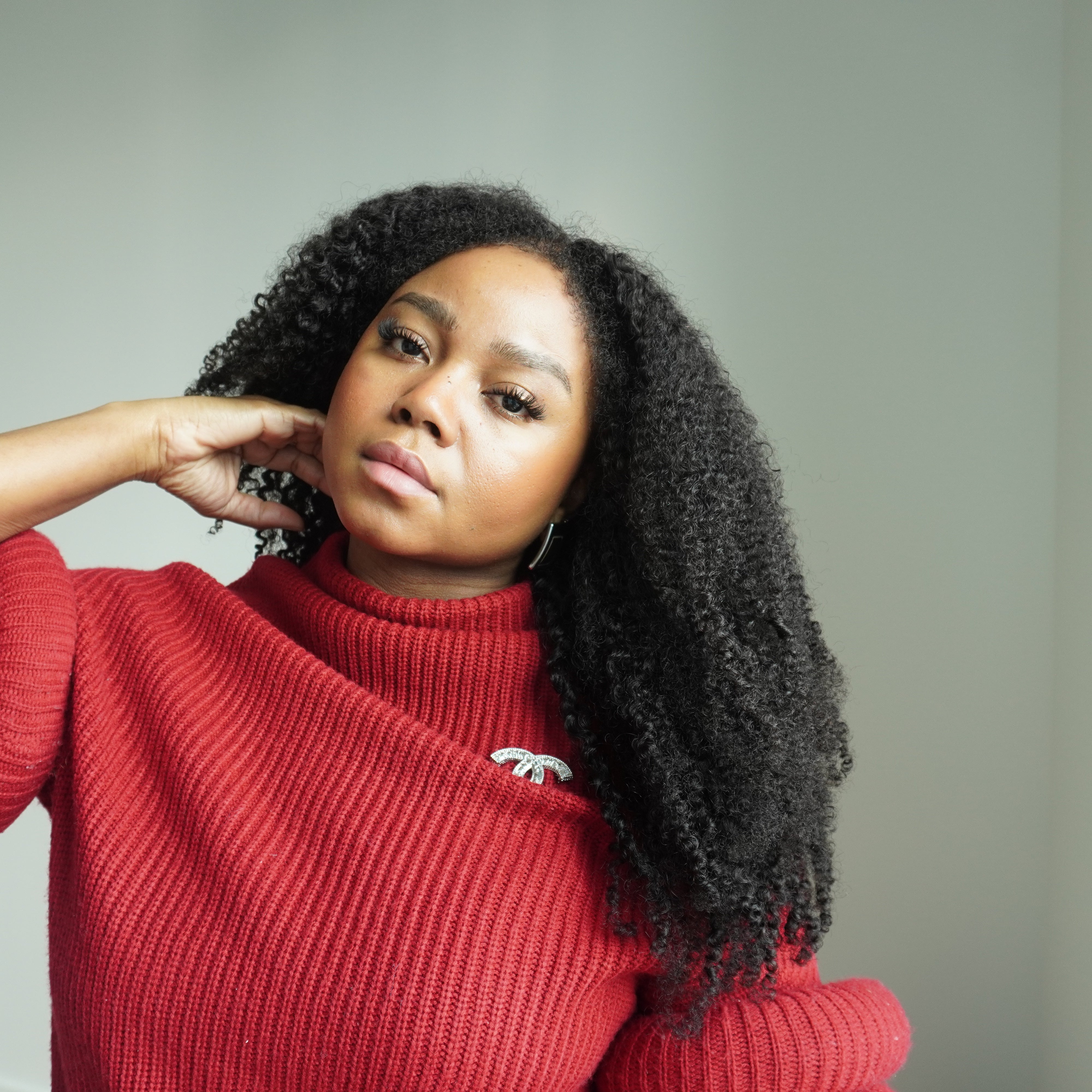 Hybrid Curly Afro HD Wig – Bold Volume, Real Texture & Undetectable Edges