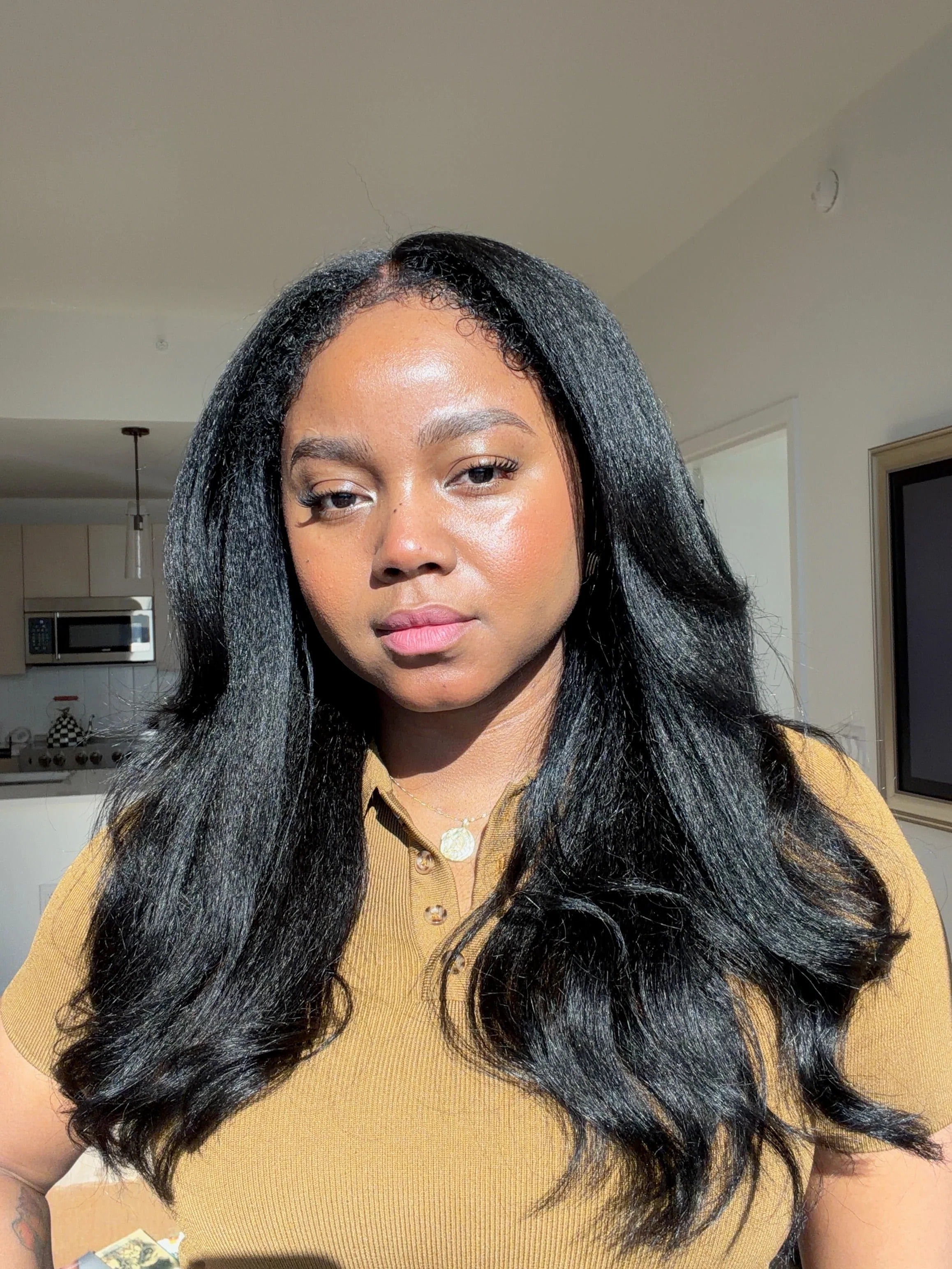 Hybrid Yaki Custom Wig – Ultra-Realistic Virgin Human Hair