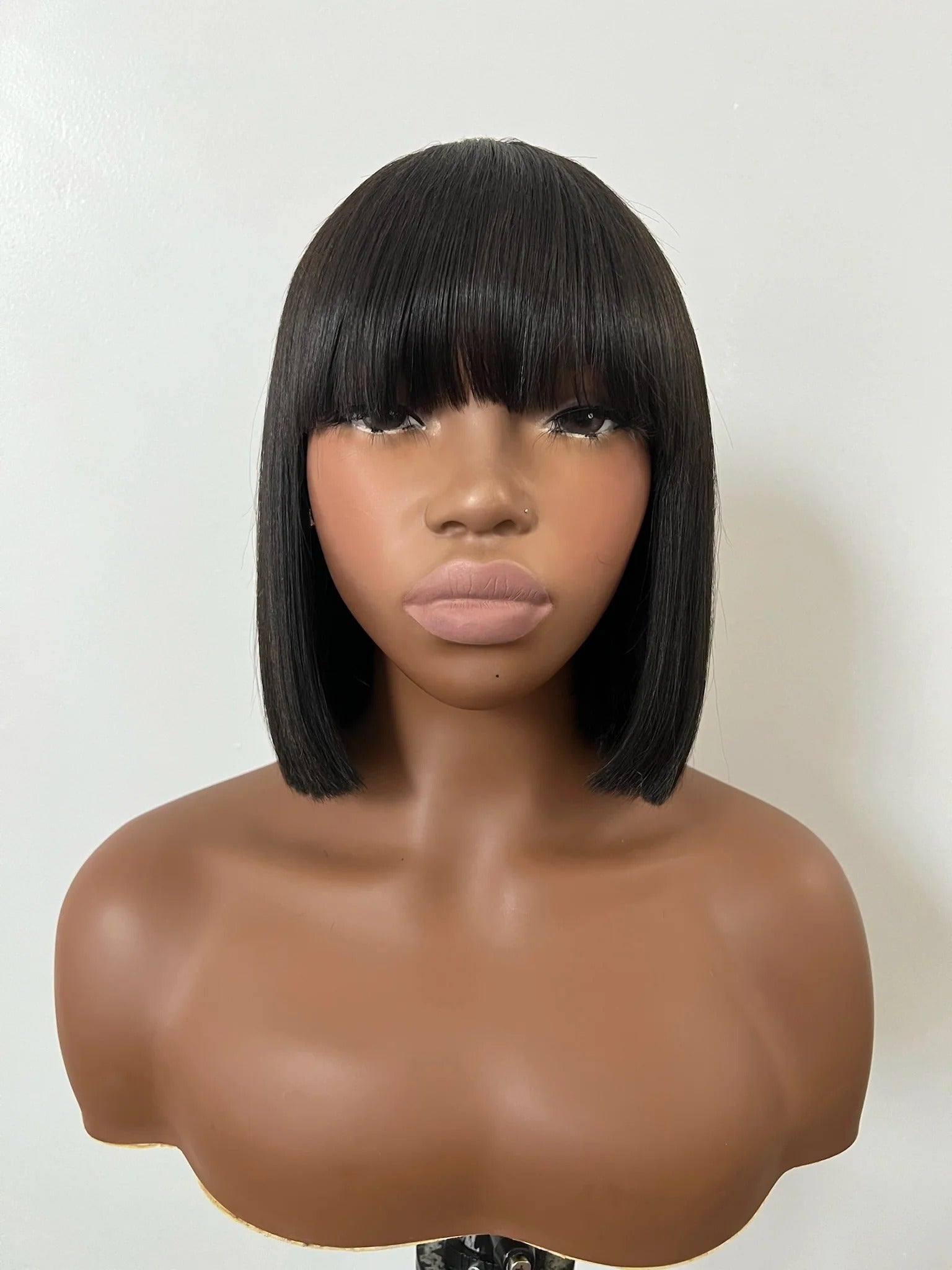Carmen – Virgin Yaki Full Bang Wig | Soft, Voluminous, and Effortlessly Natural