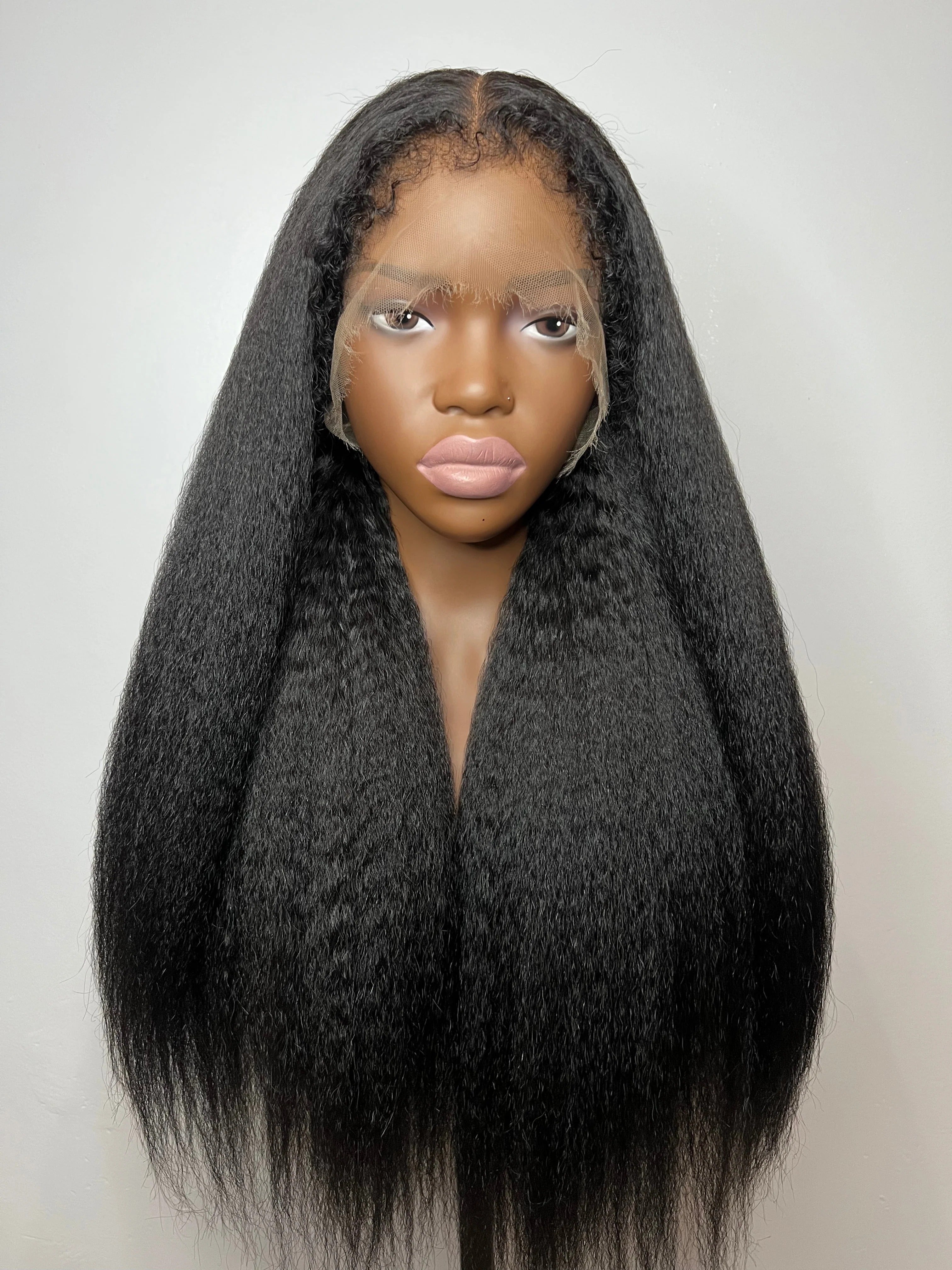 Hybrid Coco Raw Custom Wig: Seamless Texture, Volume, and Undetectable Edges