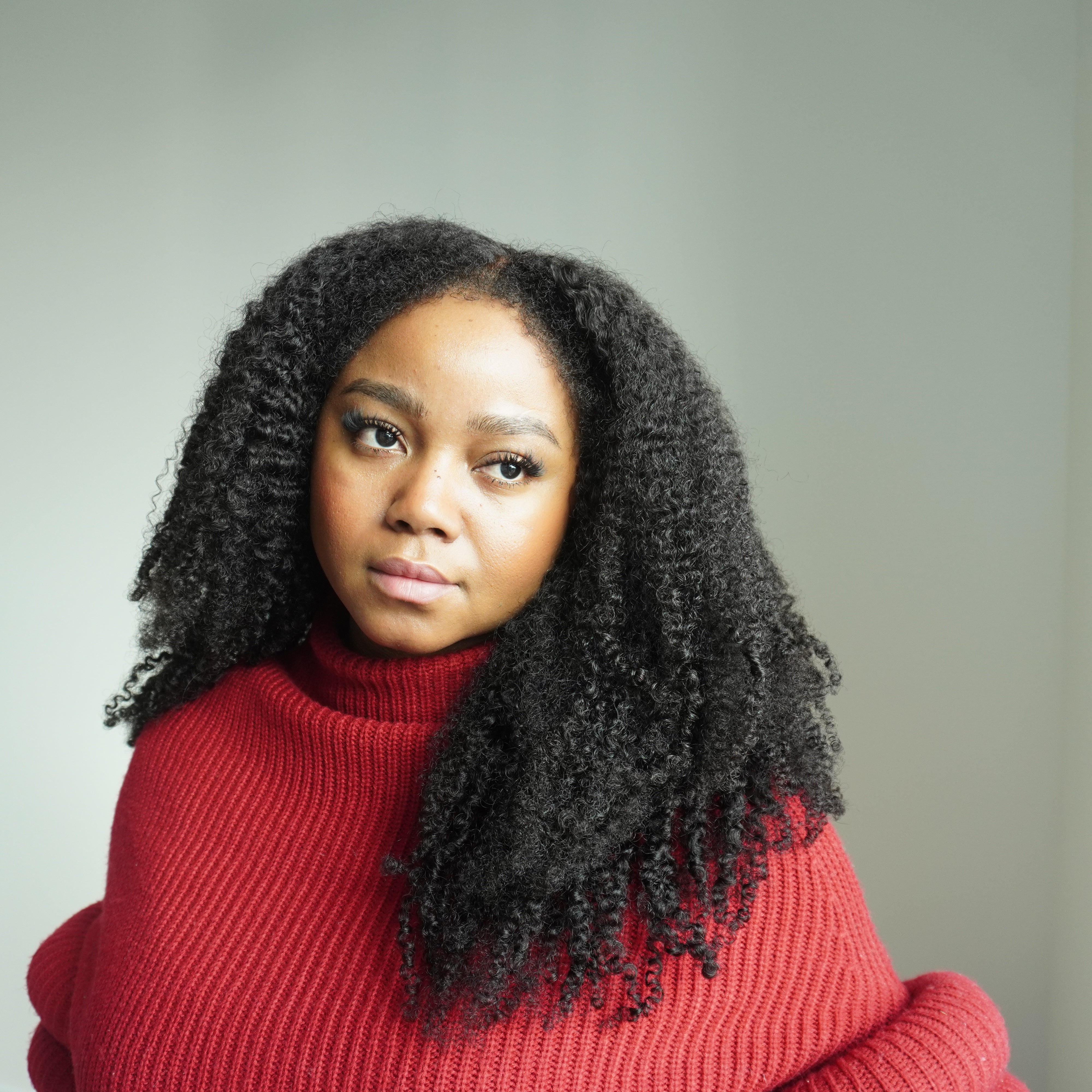 Hybrid Curly Afro Custom