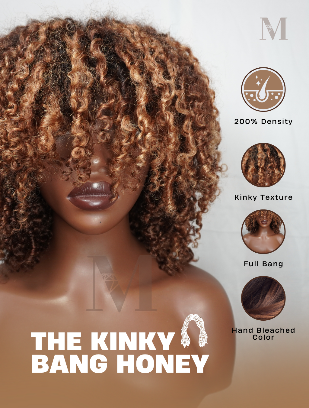 Kinky Bang Honey Custom