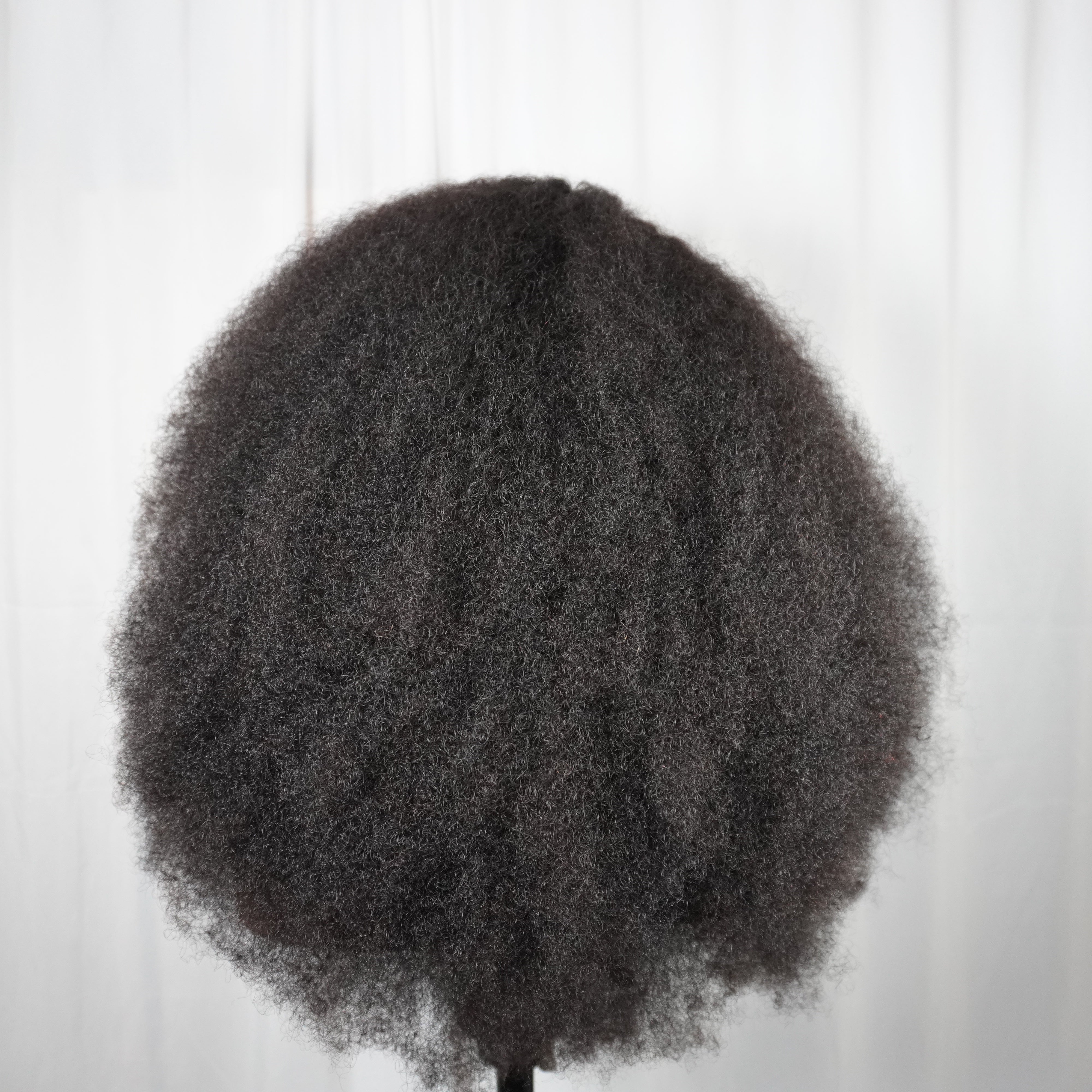 Hybrid Curly Afro Custom Wig