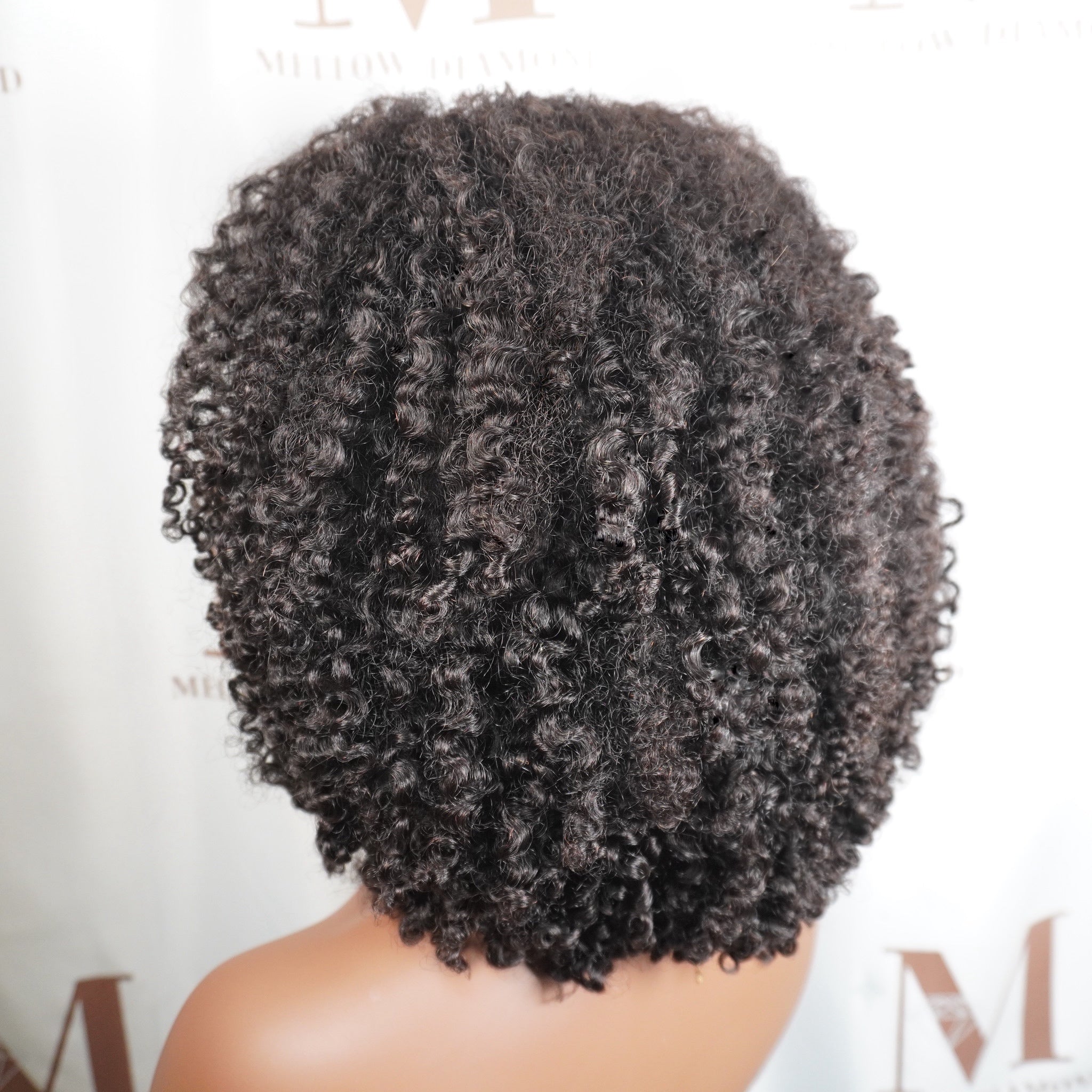 Kinky Coily Flip Over Half Wig Custom