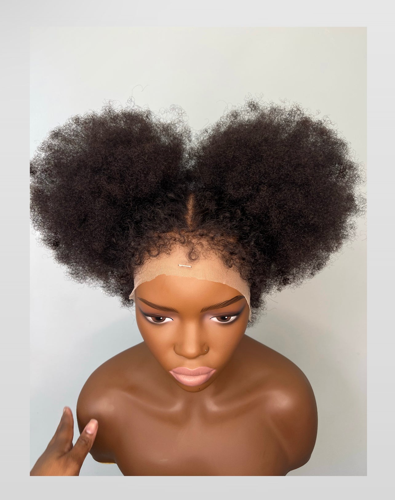 Hybrid Curly Afro 14" Wig -