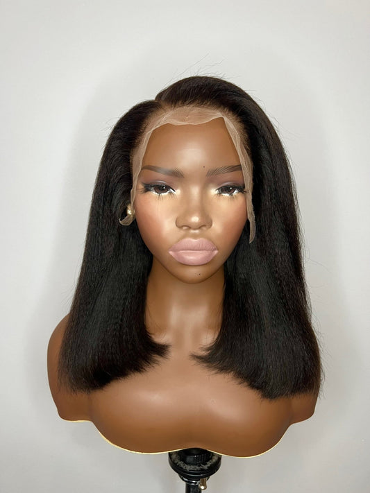 Dime Bob Textured 14" Medium Wig-Ready to Ship - MellowDiamond