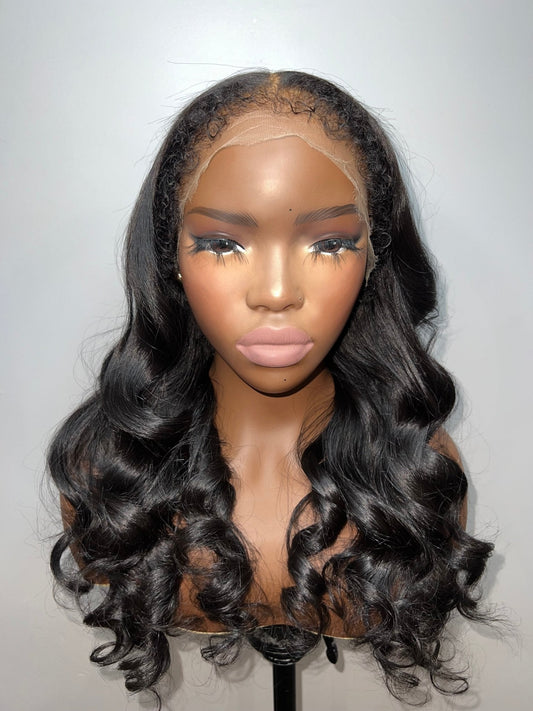 Elevate Your Look: The Hybrid RawBaby HD Wig by MellowDiamond