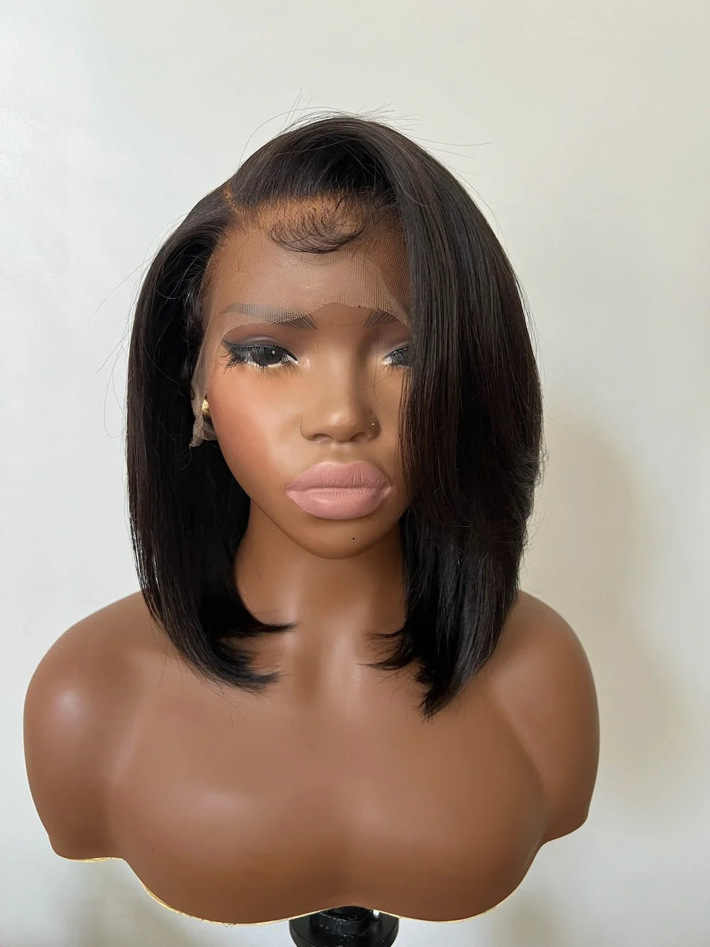 Dime Bob Straight Custom Wig – Sleek, Natural 100% Virgin Hair Bob | Luxury Glueless Unit for Effortless Style