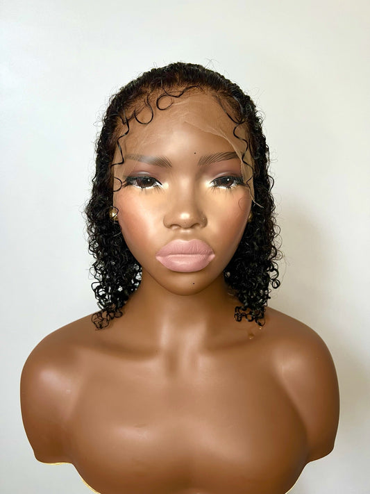 Elevate Your Look with the Jerry 10" Full Lace Wig: Premium Virgin Hair & Versatile Styling