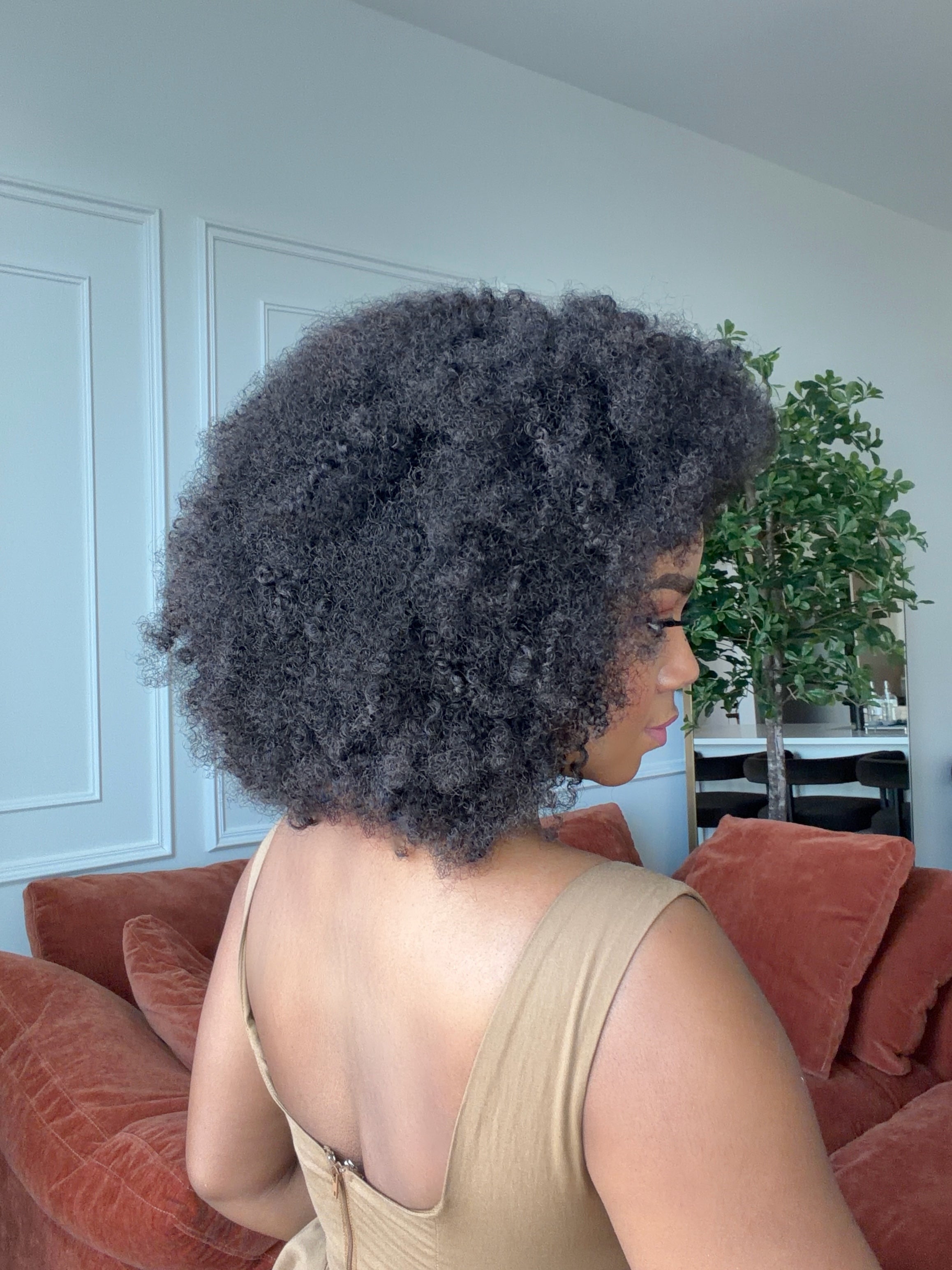 Kinky Coily Half Wig RTS