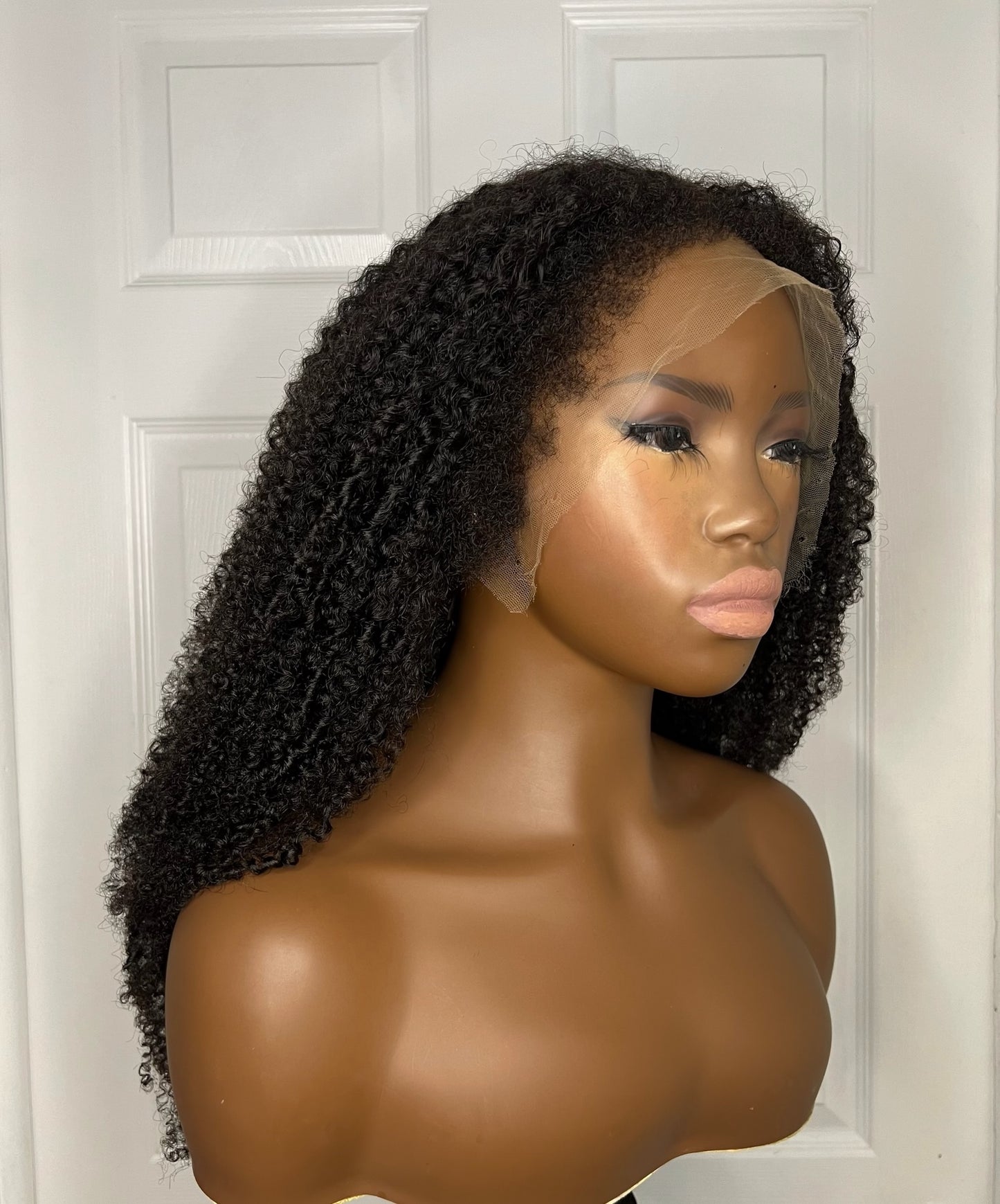 Hybrid Curly Afro Custom Wig