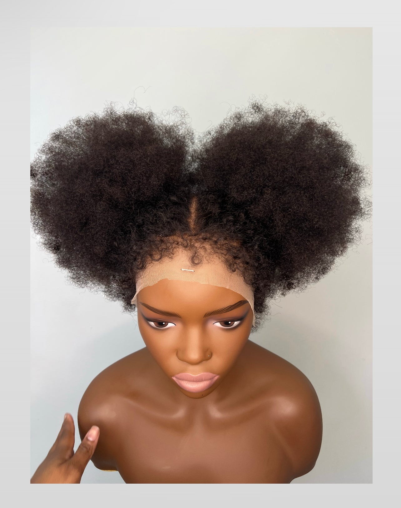 Hybrid Curly Afro 14" Wig - 