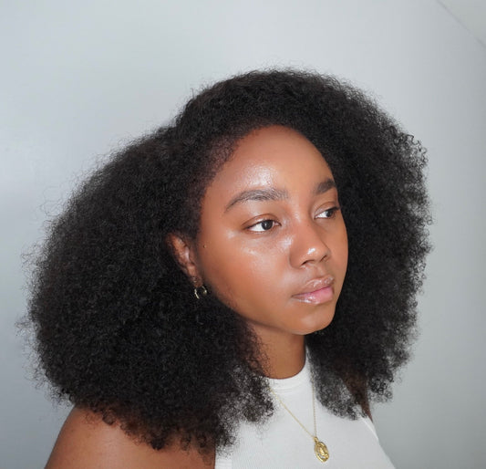 Hybrid Curly Afro 18” Wig - 