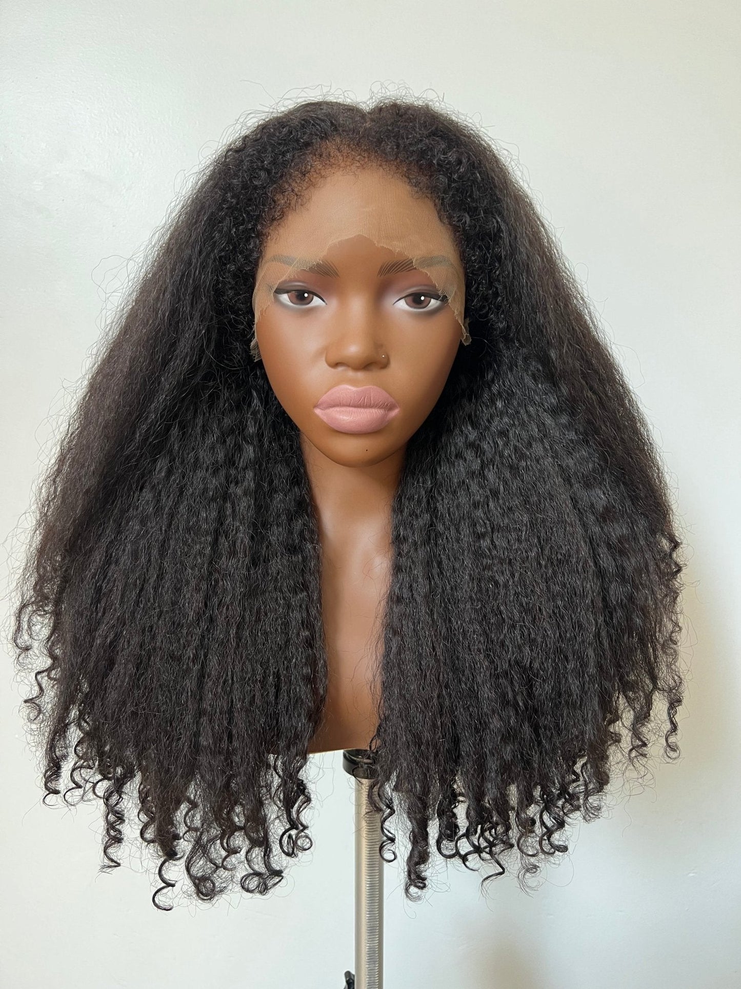 Hybrid Kiki Raw 4C Kinky Edges Lace wig - 