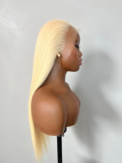 Snow Raw Full Lace Wig 18" - 