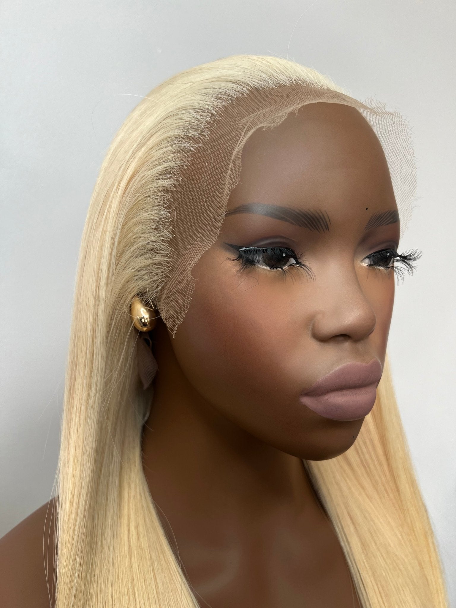 Snow Raw Full Lace Wig 18" - 